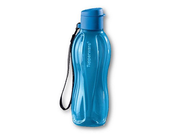 Tupperware Garrafa Eco Tupper 500ml Azul Grécia