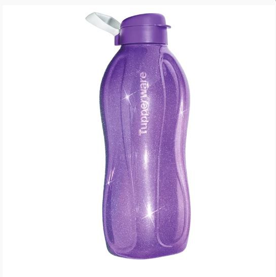 Tupperware Garrafa Eco Tupper 2L Uva Glitter