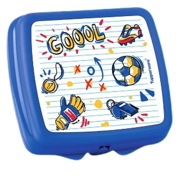 Tupperware Porta Sanduiche Futebol