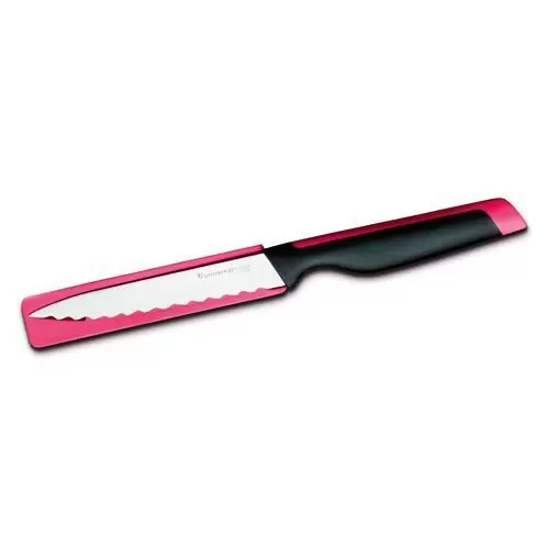 Tupperware Faca Serrilhada Universal Rosa