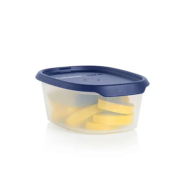 Tupperware One Touch Fresh Oval 540ml Azul Escuro