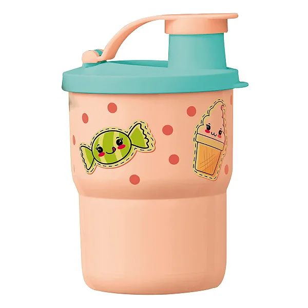 Tupperware Copo Colors Bico Fofuras 225ml