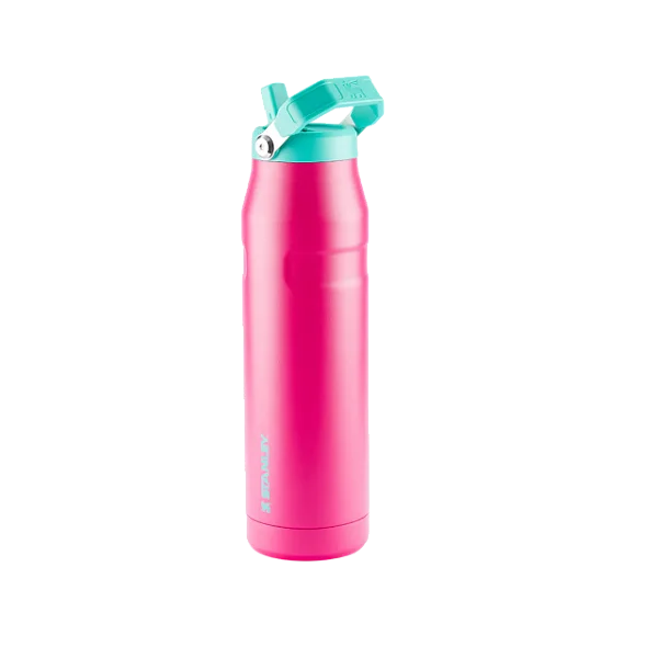 Stanley Garrafa Térmica Aerolight Flip Straw Heat Wave Passion Pink 1,1L