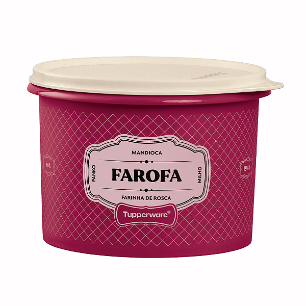 Tupperware Caixa Farofa 1,3Kg Essences