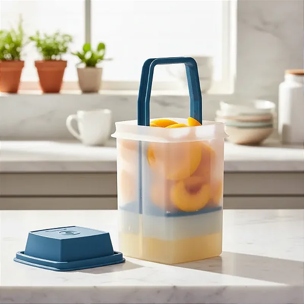 Tupperware Serve e Conserva 1,2L Tampa Azul