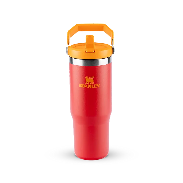 Stanley Tumbler Térmico Flip Straw Vermelho Chili 887ml