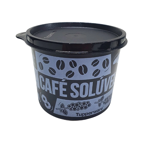 Tupperware Redondinha Café Solúvel Pop Box 500ml