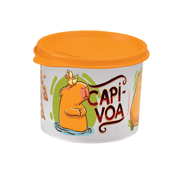 Tupperware Redondinha 500ml Capivaras