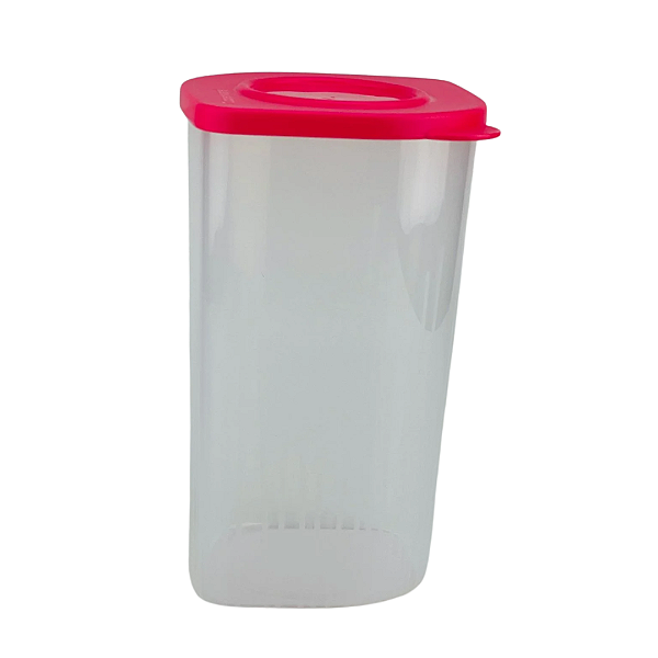 Tupperware Fresh Box Quadrado 1,5L Rosa Flamingo