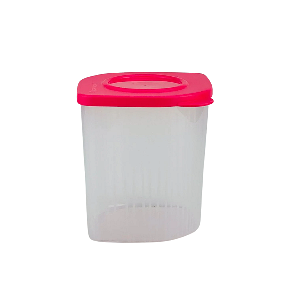 Tupperware Fresh Box Quadrado 1L Rosa Flamingo