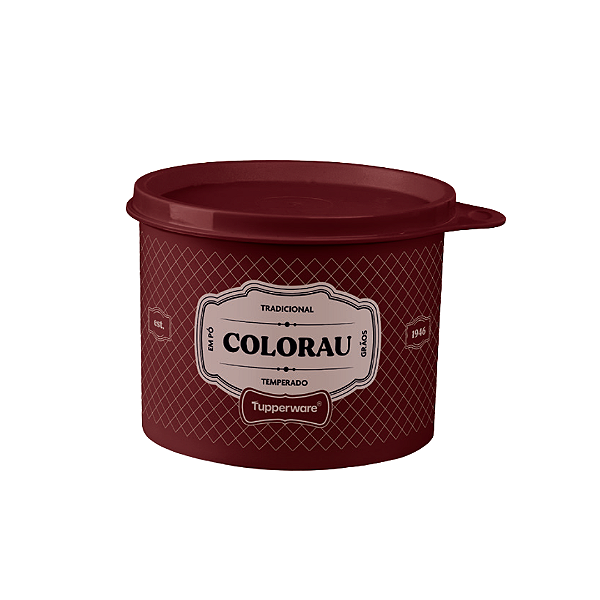 Tupperware Redondinha 500ml Colorau Essences