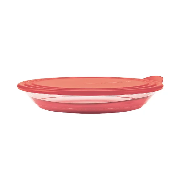 Tupperware Tigela Elegância 1,5L Baixa Laranja