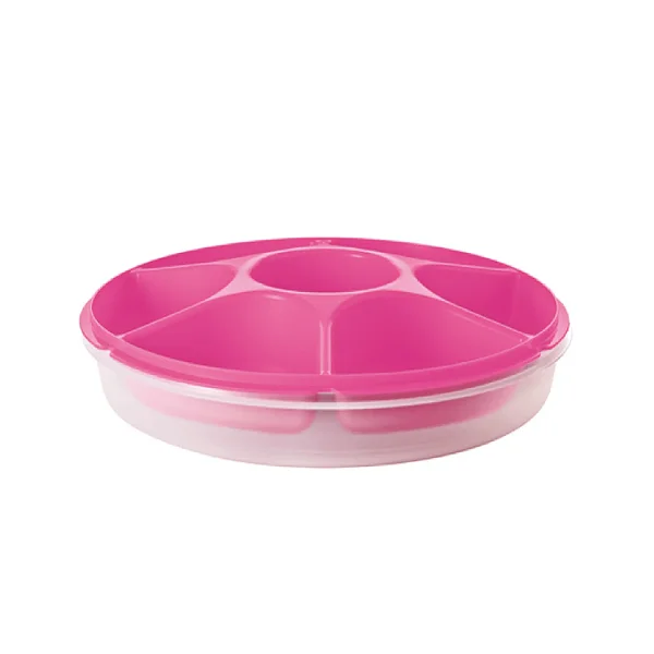 Tupperware Petisqueira Tulipa Rosa