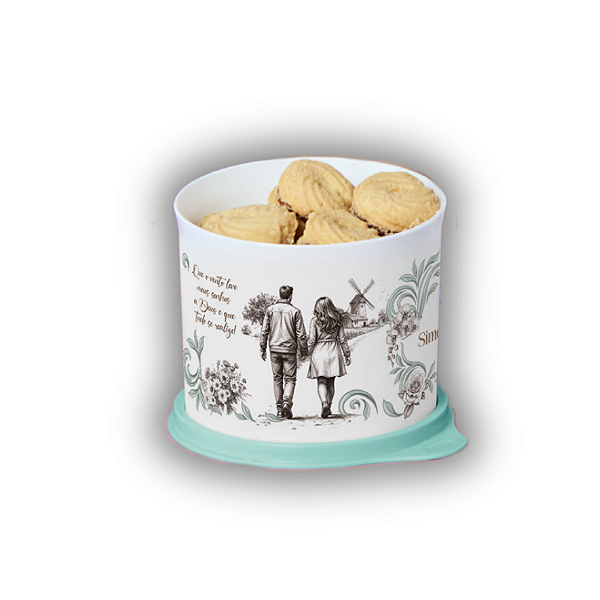 Tupperware Redondinha 500ml Simone Mendes