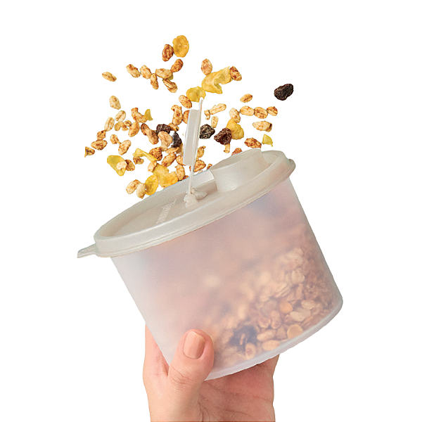 Tupperware Redondinha com Bico Dosador 500ml Pérola