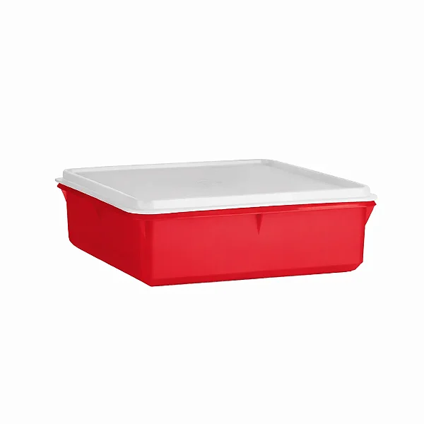 Tupperware Caixa Versátil Vermelha 2,5L