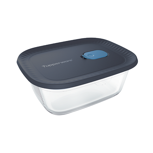 Tupperware Travessa de Vidro Retangular Vitrea 1L