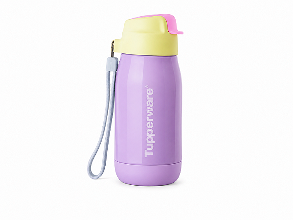 Tupperware Garrafa Térmica Infantil 330ml Lilás Sorbet