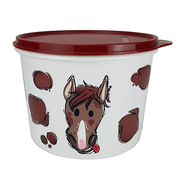 Tupperware Caixa Cavalo Fazendinha 2,4L