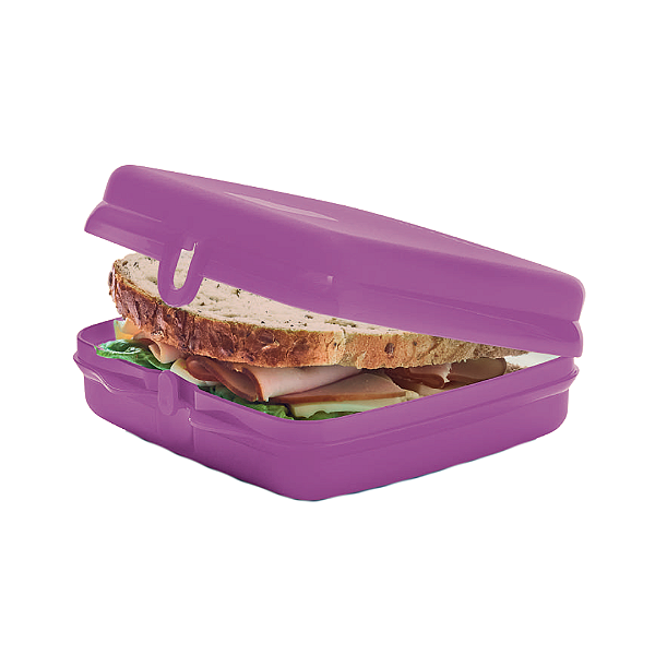 Tupperware Porta Sanduiche Roxo Amora