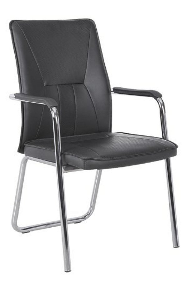 Cadeira De Aproximação Blm6132F Preta Fixa
