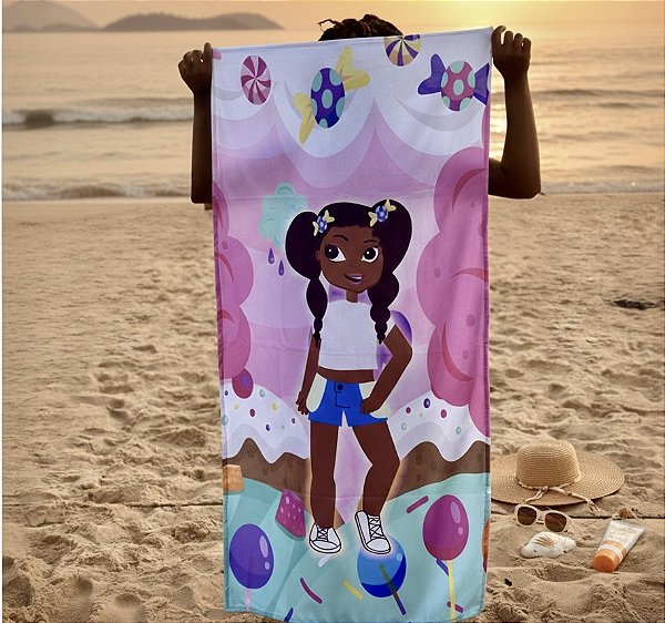 Toalha de praia Valen de short