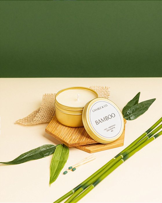 Vela aromática Bamboo 90g