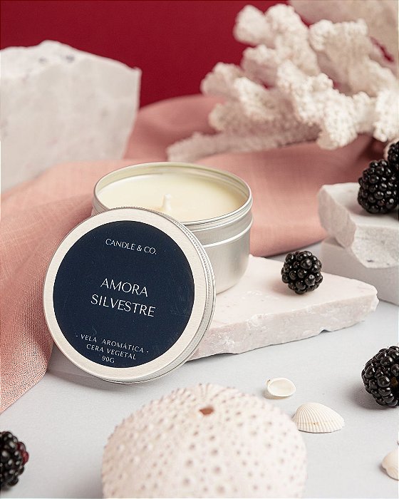Vela aromática Amora Silvestre 90g