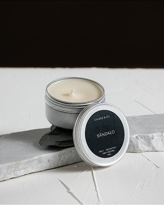 Vela aromática Sândalo 90g