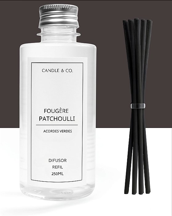 Refil Difusor Fougère Patchoulli e Acordes Verdes 250ml