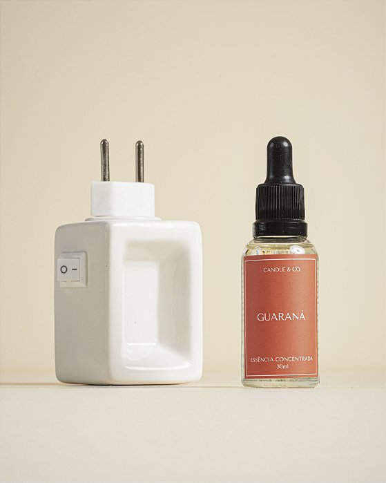 Kit Difusor Elétrico e Essência Concentrada Guaraná 30ml
