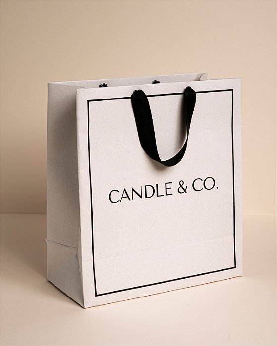 Sacola para Presente Candle & Co.