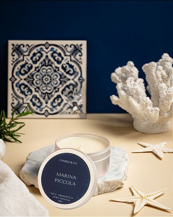 Vela aromática Marina Piccola 90g