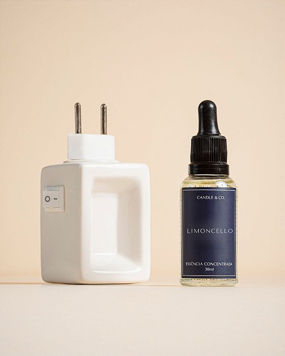 Kit Difusor Elétrico e Essência Concentrada Limoncello 30ml