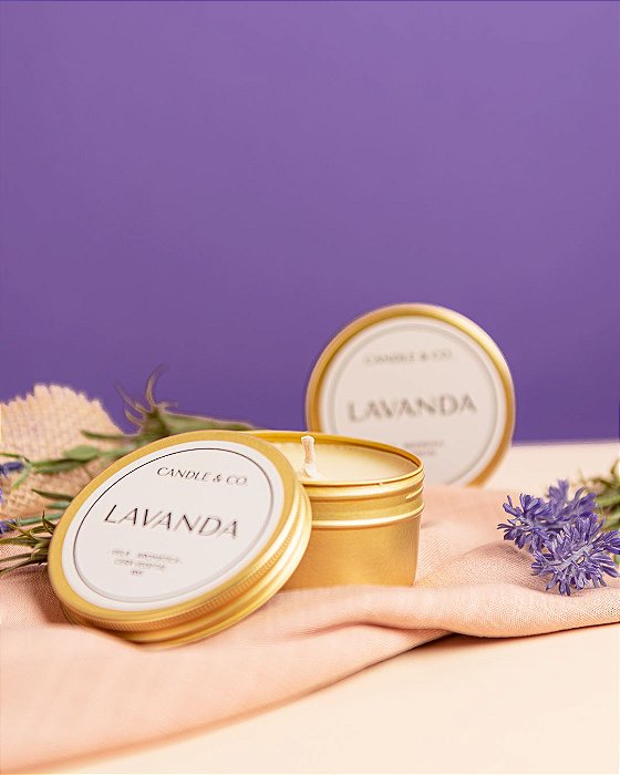 Vela aromática Lavanda 90g