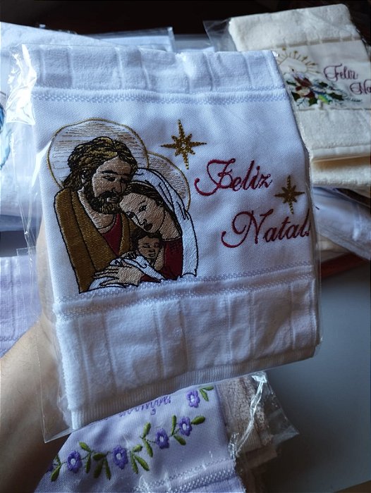Toalha de Lavabo Natal