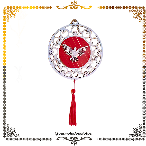 Adorno do Divino Espírito Santo aplique