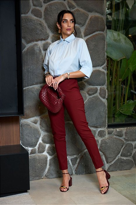 CALÇA SILVIA ALFAIATARIA