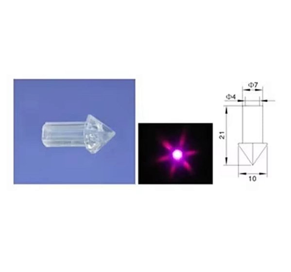 Cristal em Acrílico para iluminação efeito Céu noturno