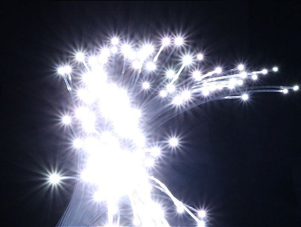 kit fibra ótica para efeito estrelado 300 PCS de 2 metros 0.5mm fibra ótica de brilho ,iluminação quarto de bebê