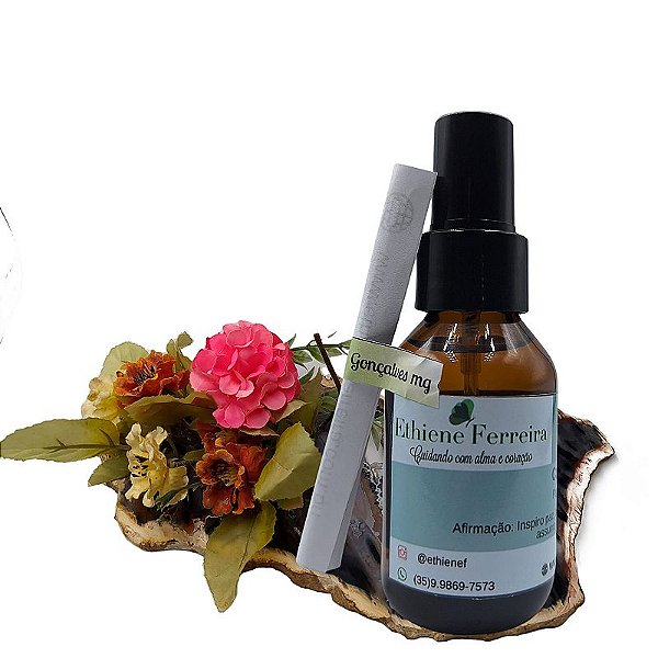 Primavera Radiante Spray Áurico para Clareza Mental e Disposição - Acalma Pensamentos e Aumenta Criatividade