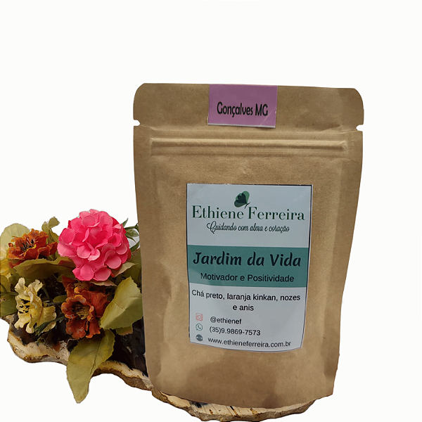 Jardim da Vida – Chá Energizante e Revitalizante para o Bem-Estar