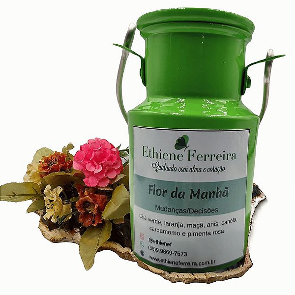 Flor da Manhã – Chá Verde Energizante para Clareza Mental e Novos Caminhos