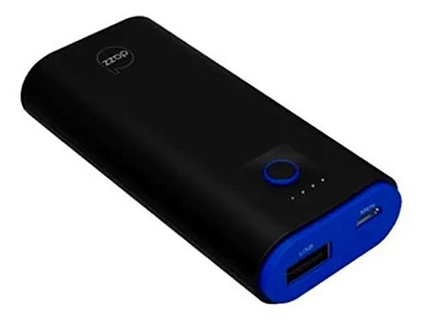 Carregador Portátil Pop 5.0 5000 Mah Azul Dazz