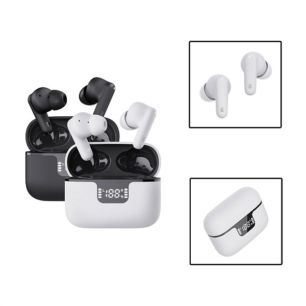Fone De Ouvido TWS Bluetooth HarmonyWave Anc Enc