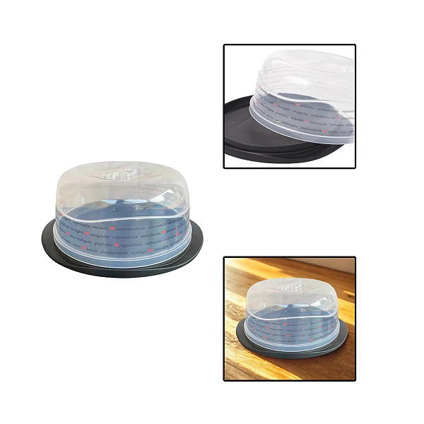 Boleira de Plastico C/ Tampa Tear