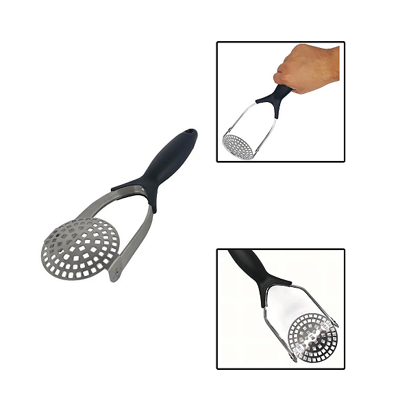 Amassador De Batatas Legumes Aço Inox