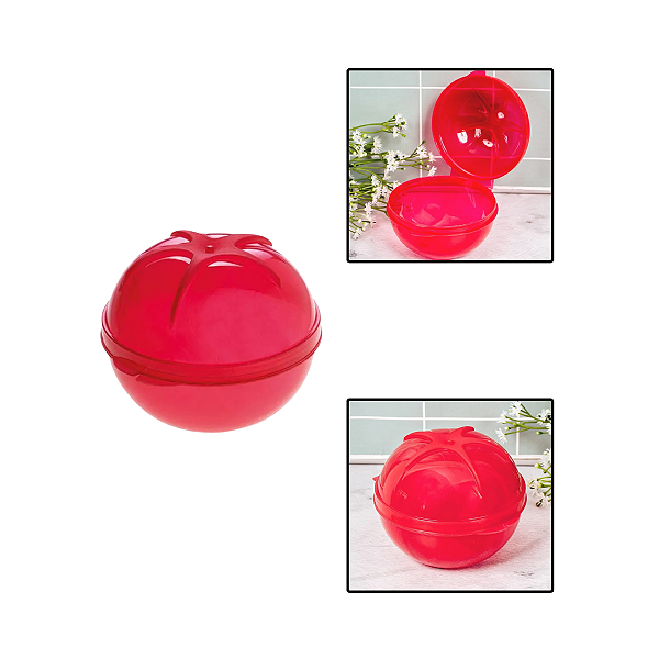 Pote Plastico Porta Metade Tomate