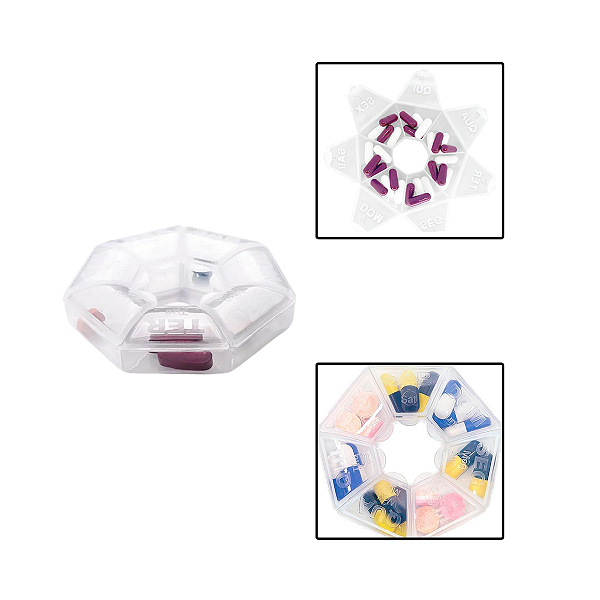 Porta Comprimidos Semanal