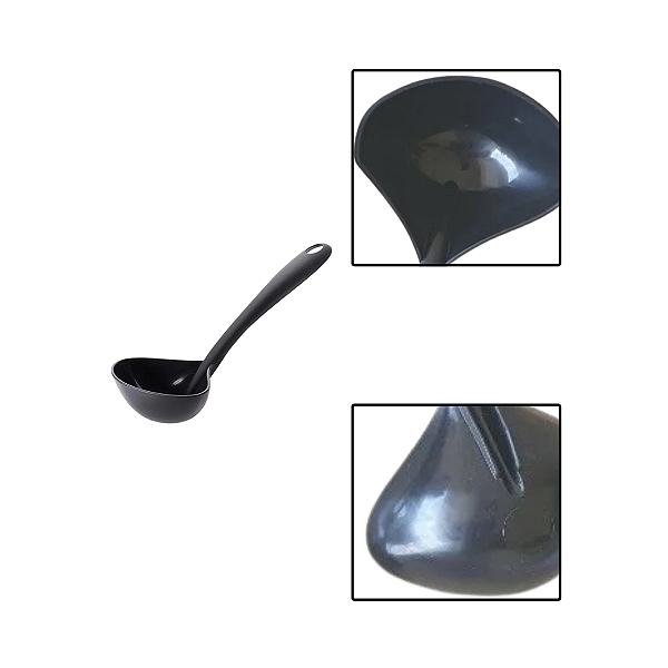 Concha de Plastico Preta